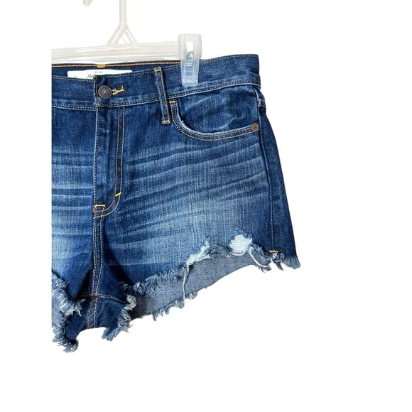 Abercrombie & Fitch Distressed Jeans Shorts Size 8 - Picture 2 of 6